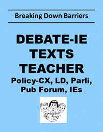 Debate-IE Texts Teachers