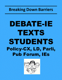 Debate IE Texts Students